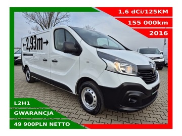 RENAULT TRAFIC LONG 1,6dCI/125KM DUŻA NAVI KLIMA TEMPOMAT CZUJNIKI KAMERA