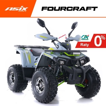 QUAD 110 ASIX 125 HUNTER ROZRUSZNIK FOURCRAFT ŚWIATŁA LED TRANSPORT GRATISY