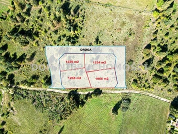 Działka, Spręcowo, Dywity (gm.), 1055 m²