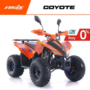 QUAD 110 ASIX MUDDY ŚWIATŁA LED COYOTE 125 AUTOMAT TRANSPORT RATY +GRATISY