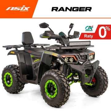 QUAD 125 ASIX HUNTER LICZNIK RANGER 250 PŁUG TRANSPORT RATY 0% +GRATISY