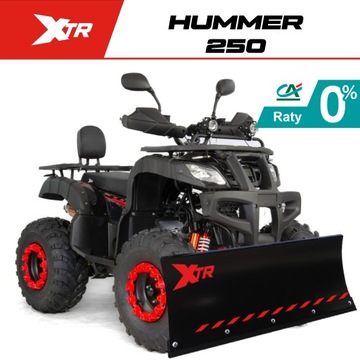 QUAD 200 250 XTR HUMMER AUTOMAT ODŚNIEŻARKA TRANSPORT RATY 0% PŁUG +GRATISY