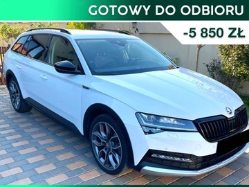 Skoda Superb Scout 2.0 TDI 200KM 4x4 Pakiet Black Hak Travel Assist High