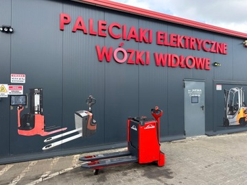 Paleciak elektryczny Linde T 16 L 2012 r 70 cm