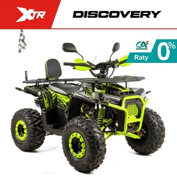 QUAD 125 XTR DISCOVERY AUTOMAT RAPTOR ŚWIATŁA LED TRANSPORT RATY +GRATISY