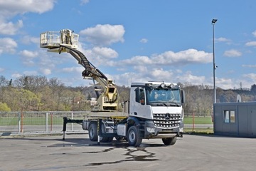 Mercedes AROCS 2836 * PODNOŚNIK KOSZOWY + PILOT* 6x4 * STAN BDB