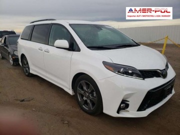 Toyota Sienna 2020, 3.5L, SE, po gradobiciu