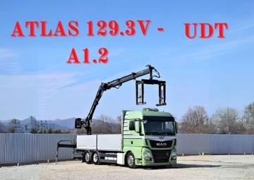 MAN TGX 26.440 SKRZYNIA 6,60m *ATLAS 129.3V-A1.2