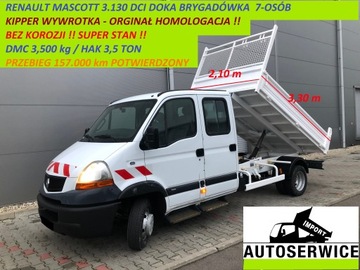 Renault MASCOTT 3.120 3.0 DCI DOKA Kipper Wywrotka ORGINAŁ HOMOLOGACJA !