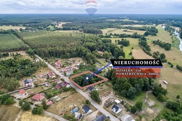 Działka, Brzeźnica, Dąbie (gm.), 3000 m²