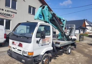 Nissan Cabstar Zwyzka , podnosnik koszowy