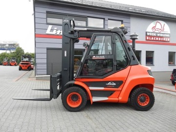 Wózek widłowy Linde H60D-03 (6 t, Standard 4,15 m, pozycjoner wideł)