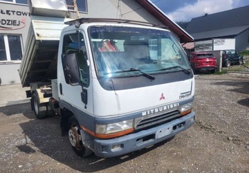 Mitsubishi Canter Kiper 3 strony Zdrowy bez rdzy/korozji, HDS