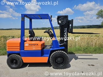 Wózek Widłowy TOYOTA 5FD30 Triplex 4700 mm, TOYOTA 5FDF30 , LINDE