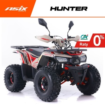 QUAD 110 ASIX 125 HUNTER LICZNIK FOURCRAFT ŚWIATŁA LED TRANSPORT +GRATISY