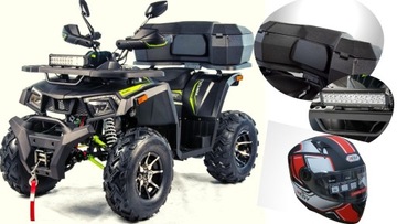 Quad ATV ASIX FOURCRAFT ALUMINIOWE 250 AUTOMAT LED KUFER WYCIĄGARKA HAK