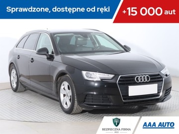 Audi A4 2.0 TDI, Serwis ASO, VAT 23%, Skóra, Navi