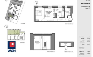 Mieszkanie, Luzino, Luzino (gm.), 49 m²