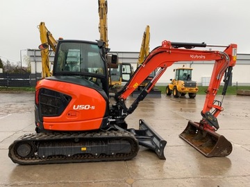 Kubota U50-5 minikoparka 5 ton demo tylko 97 mtg rok 2023 klimatyzacja GPS