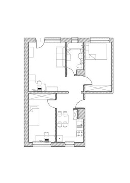 Mieszkanie, Olsztynek, 60 m²