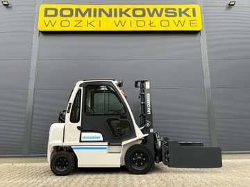 WÓZEK WIDŁOWY UNICARRIERS NISSAN U1D2A25LQ 2016R. LPG DUPLEX KABINA CHWYTAK