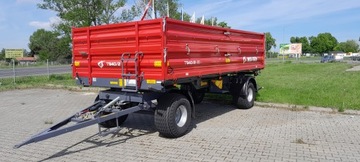 PRZYCZEPA ROLNICZA FIRMY METAL-FACH T940/2 6 TON