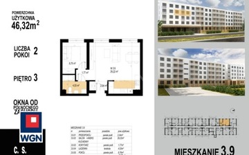 Mieszkanie, Głogów, Głogów, 44 m²