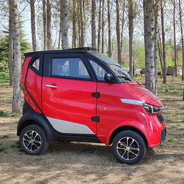 Skuter motorower z dachem elektryczny zabudowany MICRO CAR czterokołowiec