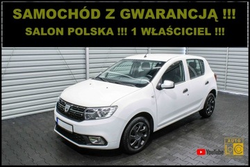 Dacia Sandero Salon POLSKA + 1 Właściciel + 100%