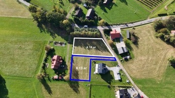 Działka, Grabie, Łapanów (gm.), 1300 m²