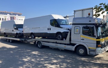 Mercedes Atego 823 828 auto pomoc lora laweta do przewozu busów koparek itd