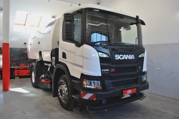Scania P250 XT Zamiatarka BUCHER Optifant 8000 PM 2.5 Rura Do Liści 2018r