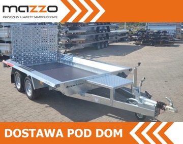 PRZYCZEPA TEMARED DOSTAWA BUDOWLANA DMC2700KG 3x1,5M KOPARKOWA Z TRAPEM