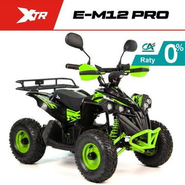 MINI QUAD XTR E-M14 E-M12 ELEKTRYCZNY 1200W LICZNIK TRANSPORT RATY +GRATISY