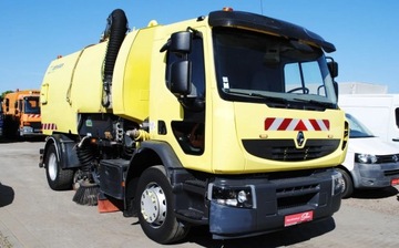 Renault Premium Zamiatarka Zabudowa Johnston Karcher 2 Silniki Klimatyzacja