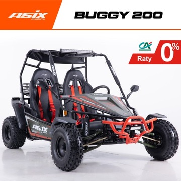 QUAD 125 ASIX BUGGY 200 PÓŁAUTOMAT ŚWIATŁA LED TRANSPORT RATY +GRATISY