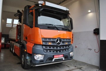 Mercedes-Benz Arocs 3248 8x4 Wywrotka Linowa NOPA HDS Żuraw Hydroburta