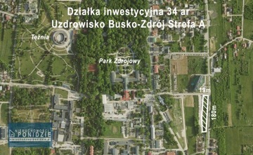 Działka, Busko-Zdrój, 3400 m²