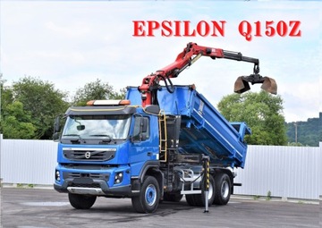 Volvo FMX 370 Wywrotka 4,90m* EPSILON Q150Z+PILOT