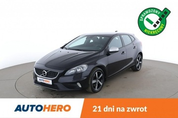 Volvo V40 R-design/ półskóra/ kam.cofania/