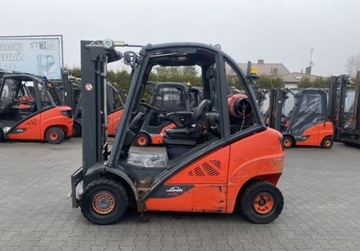 Linde H25 Evo triplex wolny skok kabina ogrzew...