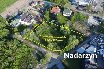 Działka, Nadarzyn, Nadarzyn (gm.), 2067 m²