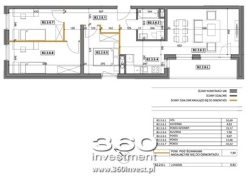 Mieszkanie, Szczecin, Śródmieście, 77 m²