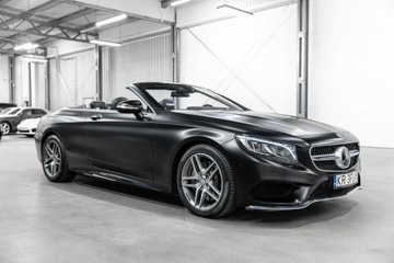 Mercedes S 500 Cabrio 4.7 V8 455 KM. Wydech Brabus