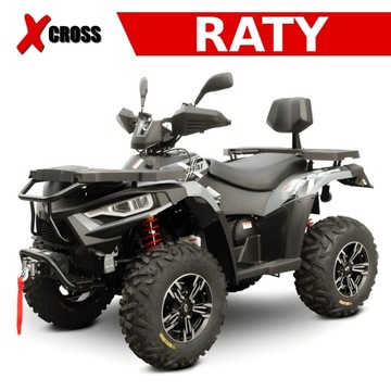 QUAD 400 LINHAI ATV 4X4 420 PROMAX HOMOLOGACJA RATY Dowóz PŁUG odśnieżarka