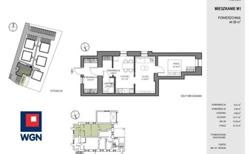 Mieszkanie, Luzino, Luzino (gm.), 45 m²