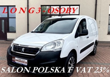 Peugeot PARTNER L2 1.6 HDi Salon PL L1H1 Wzmoc...