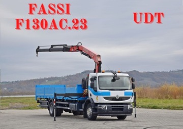 Renault Premium 320 DXI * Skrzynia 8,20 m * FASSI F130AC.23 +PILOT