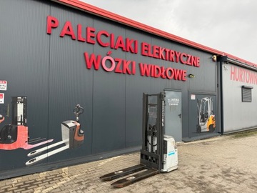 Paleciak elektryczny Nissan 2018 Unicares 1250 kg 280 cm