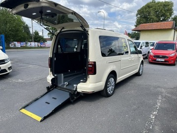 Volkswagen Caddy niepełnosprawnych rampa inwalida